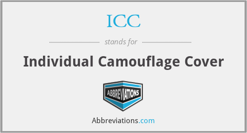 ICC - Individual Camouflage Cover