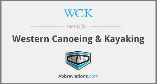 WCK - Western Canoeing & Kayaking