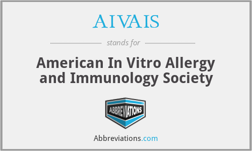 AIVAIS - American In Vitro Allergy and Immunology Society