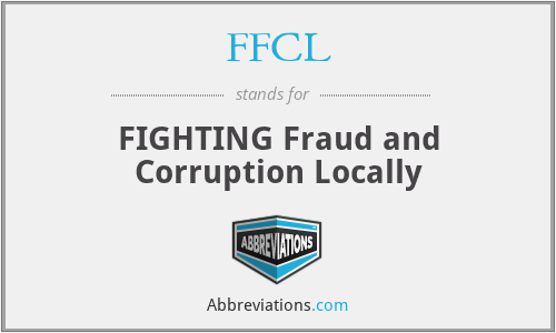 FFCL - FIGHTING Fraud and Corruption Locally