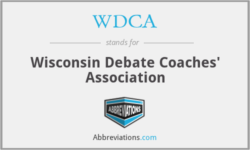WDCA - Wisconsin Debate Coaches' Association