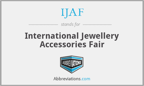 IJAF - International Jewellery Accessories Fair