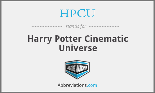 HPCU - Harry Potter Cinematic Universe