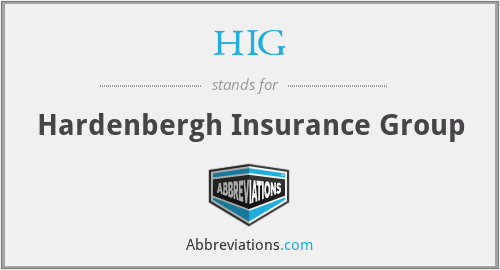 HIG - Hardenbergh Insurance Group