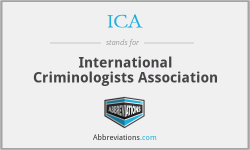 ICA - International Criminologists Association