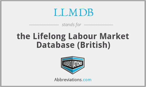 LLMDB - the Lifelong Labour Market Database (British)