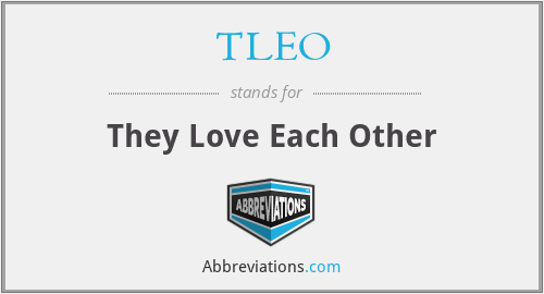 TLEO - They Love Each Other