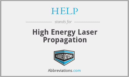 HELP - High Energy Laser Propagation