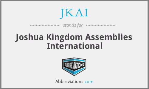 JKAI - Joshua Kingdom Assemblies International