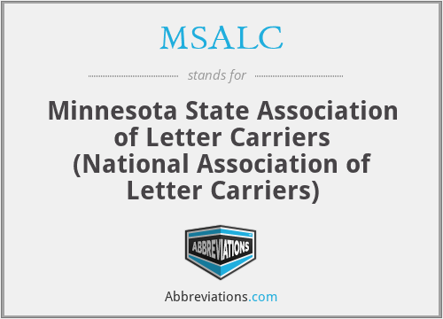 MSALC - Minnesota State Association of Letter Carriers (National Association of Letter Carriers)