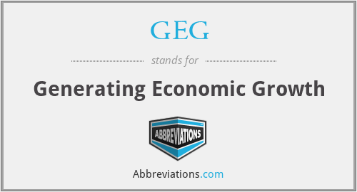 GEG - Generating Economic Growth