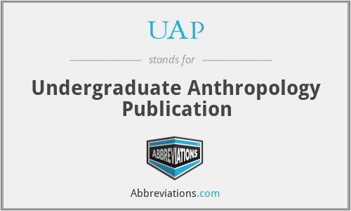 UAP - Undergraduate Anthropology Publication