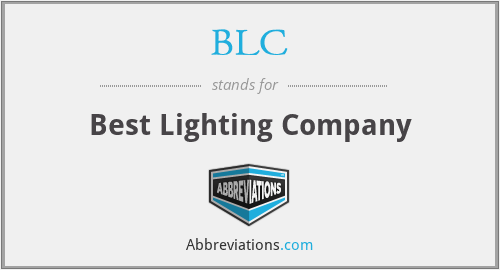 BLC - Best Lighting Company