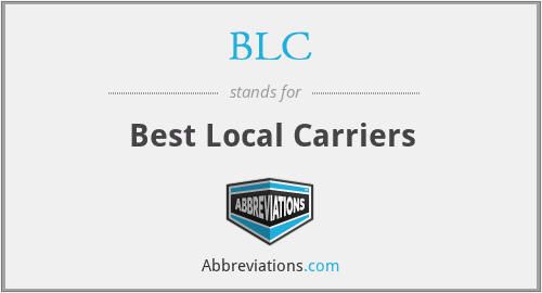 BLC - Best Local Carriers