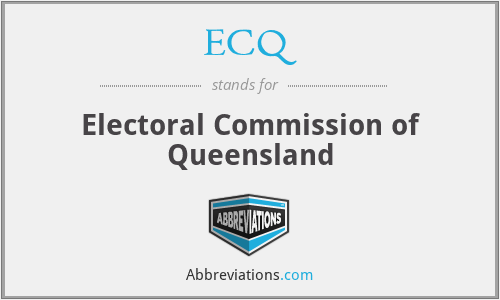 ECQ - Electoral Commission of Queensland