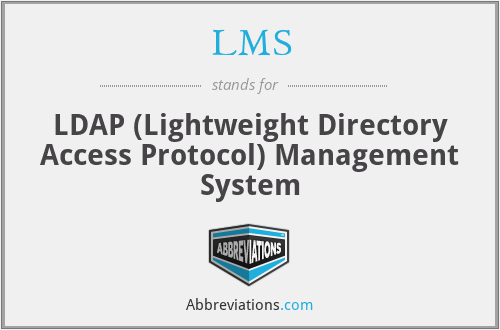 LMS - LDAP (Lightweight Directory Access Protocol) Management System