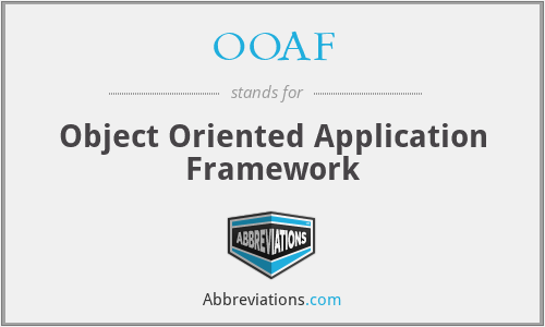 OOAF - Object Oriented Application Framework