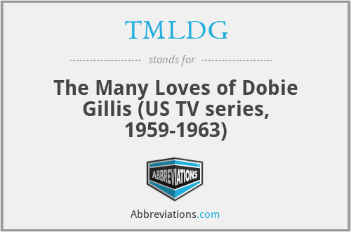 TMLDG - The Many Loves of Dobie Gillis (US TV series, 1959-1963)