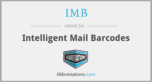 IMB - Intelligent Mail Barcodes