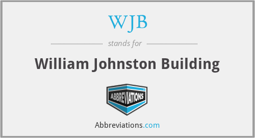 WJB - William Johnston Building