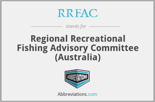 RRFAC - Regional Recreational Fishing Advisory Committee (Australia)