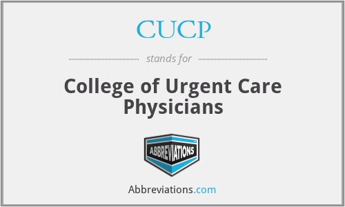 CUCP - College of Urgent Care Physicians