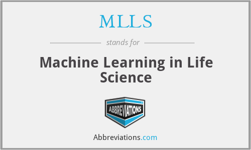 MLLS - Machine Learning in Life Science
