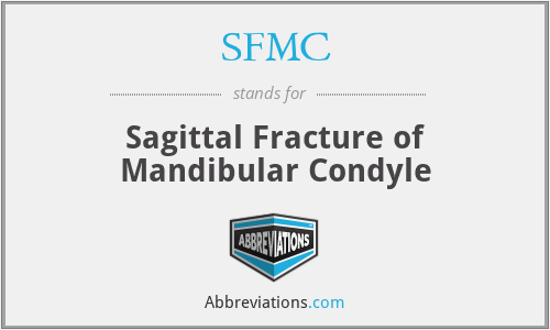 SFMC - Sagittal Fracture of Mandibular Condyle