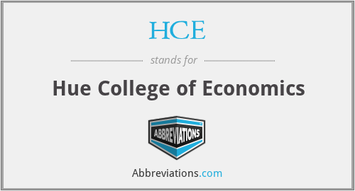 HCE - Hue College of Economics