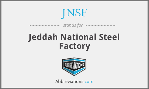 JNSF - Jeddah National Steel Factory