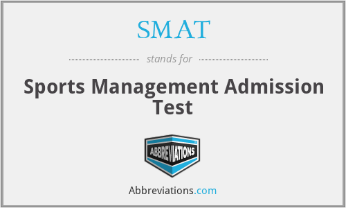 SMAT - Sports Management Admission Test