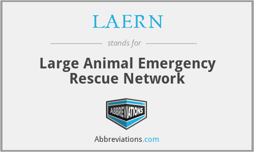 LAERN - Large Animal Emergency Rescue Network