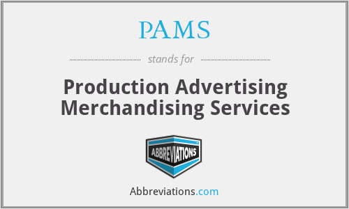 PAMS - Production Advertising Merchandising Services