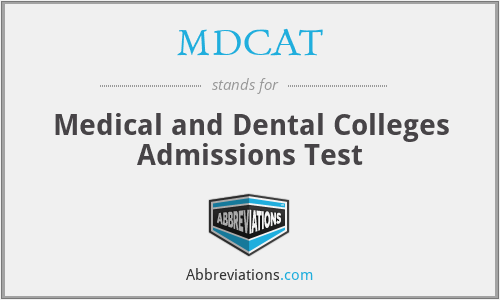 MDCAT - Medical and Dental Colleges Admissions Test