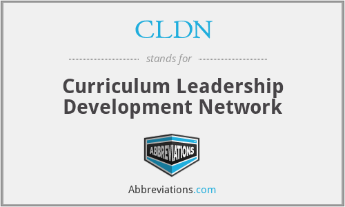 CLDN - Curriculum Leadership Development Network