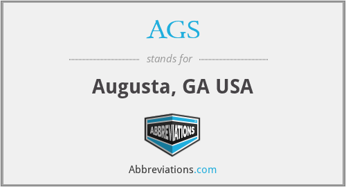 AGS - Augusta, GA USA