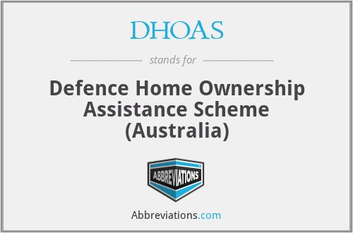 DHOAS - Defence Home Ownership Assistance Scheme (Australia)