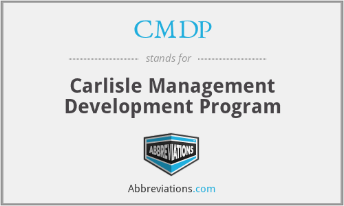 CMDP - Carlisle Management Development Program