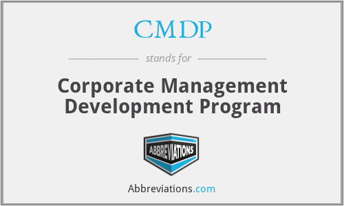 CMDP - Corporate Management Development Program