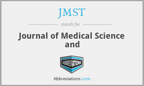 JMST - Journal of Medical Science and