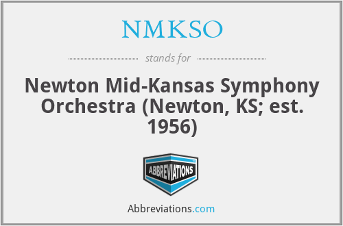 NMKSO - Newton Mid-Kansas Symphony Orchestra (Newton, KS; est. 1956)