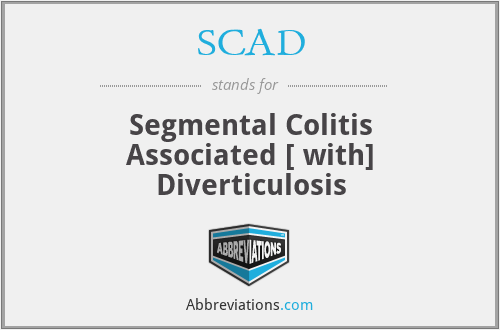 SCAD - Segmental Colitis Associated [ with] Diverticulosis