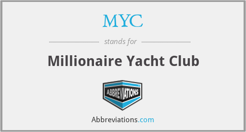 MYC - Millionaire Yacht Club