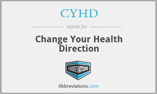 CYHD - Change Your Health Direction