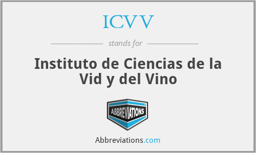 ICVV - Instituto de Ciencias de la Vid y del Vino