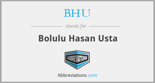 BHU - Bolulu Hasan Usta