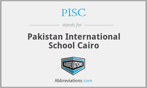 PISC - Pakistan International School Cairo