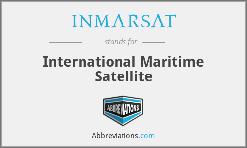 INMARSAT - International Maritime Satellite