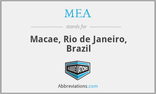 MEA - Macae, Rio de Janeiro, Brazil