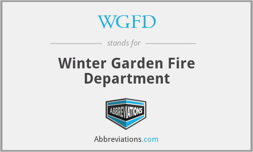 WGFD - Winter Garden Fire Department